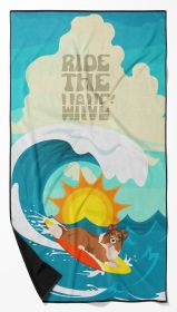 Surfer Dog Sable Sheltie Premium Beach Towel Oversized Towel Beach Blanket, Pool, Beach Essentials, Yoga, Premium Bath Towel, Quick Dry Plush Surfer Dog Sable Sheltie Premium Beach Towel Oversized Towel Beach Blanket, Pool, Beach Essentials, Yoga, Premium Bath Towel, Quick Dry Plush